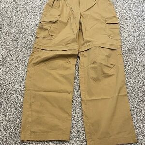 Boys  Tan Cargo Pants/ shorts- XL (18/20)